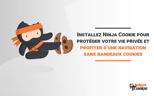 NINJA COOKIE - Enfin une extension contre le tracking !